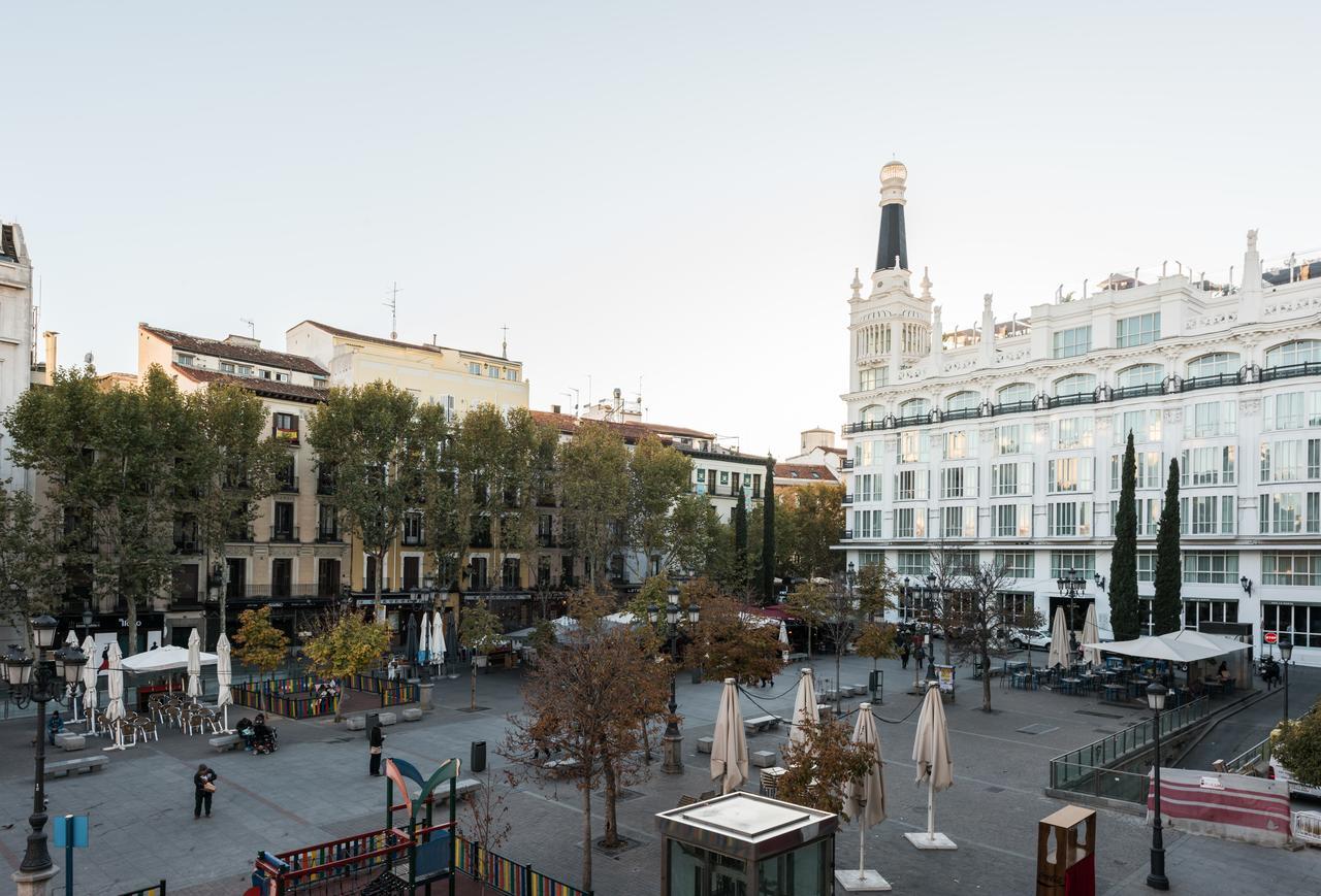 Plaza Santa Ana Madri Exterior foto